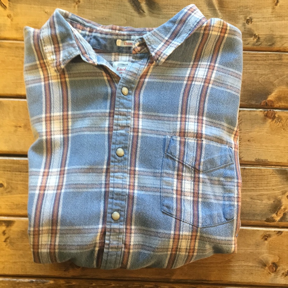 Lucky Brand - Flanel - XL - Good Condition!